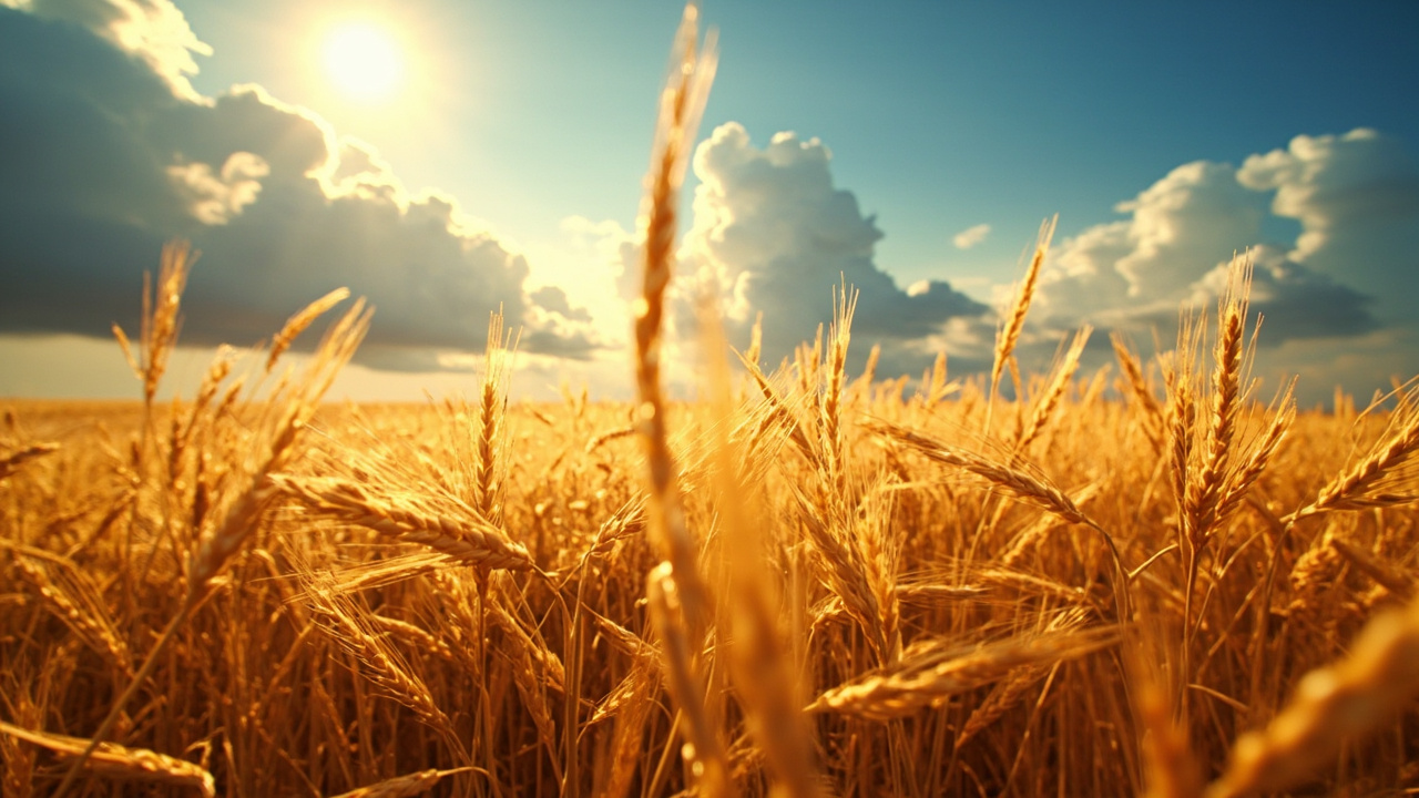 Golden wheat field Haryana
